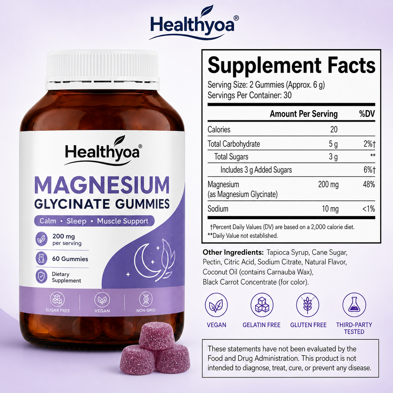 Magnesium Glycinate Gummies