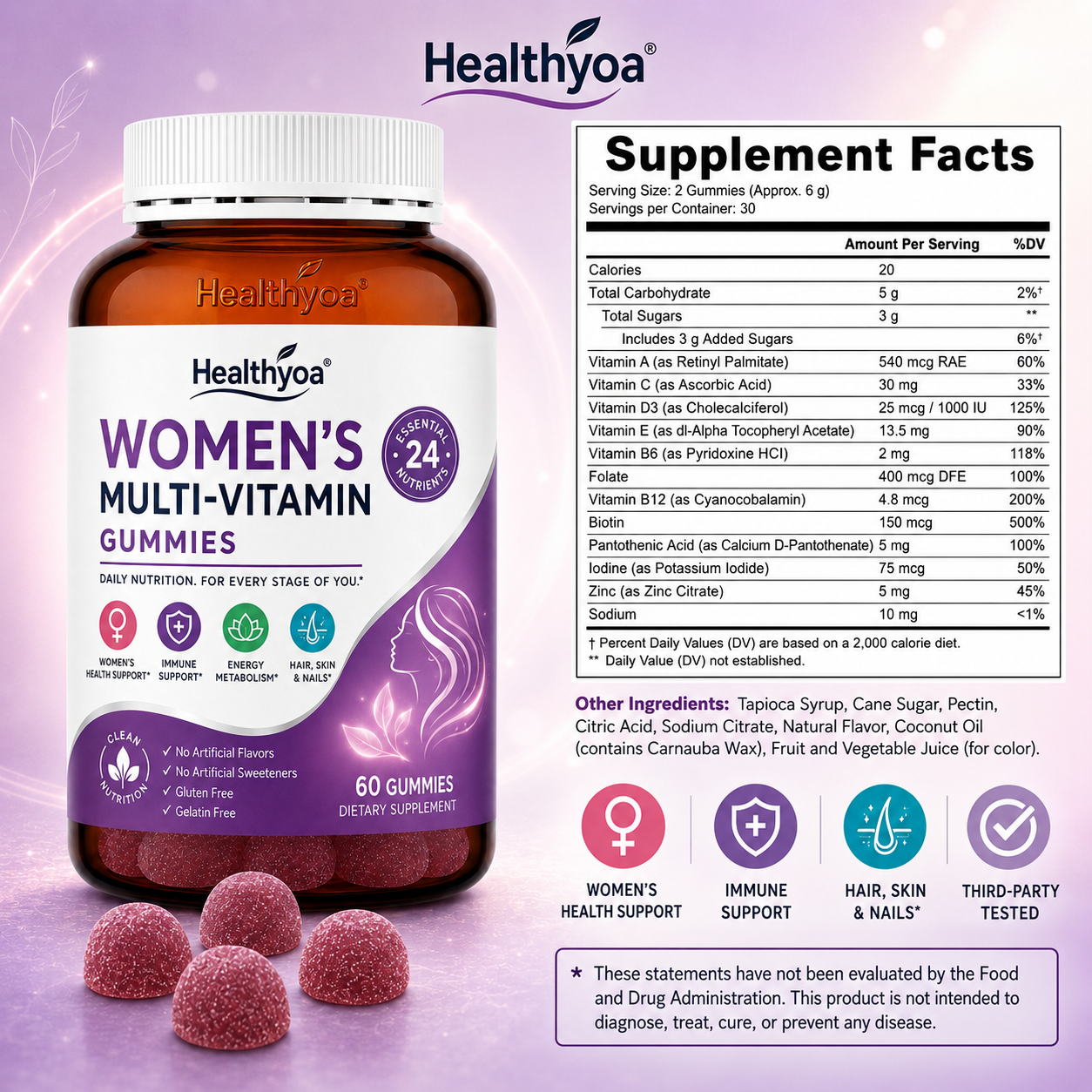 Women's Multi-Vitamin Gummies