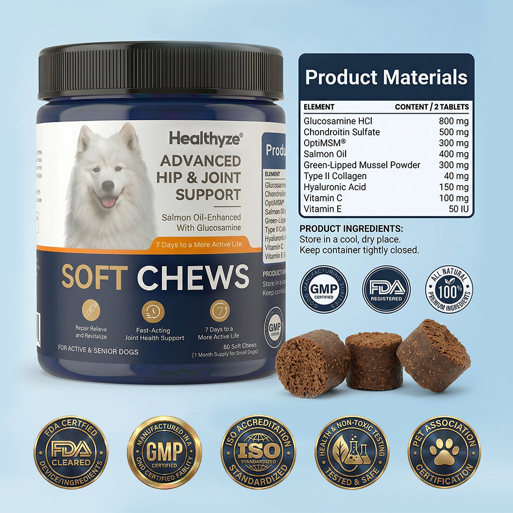 Advanced Hip & Joint Support Soft Chews✅️Fast Relief for Stiff Joints✅️90-DayGuarantee💎TikTok VIP Offer-Save 59% Today