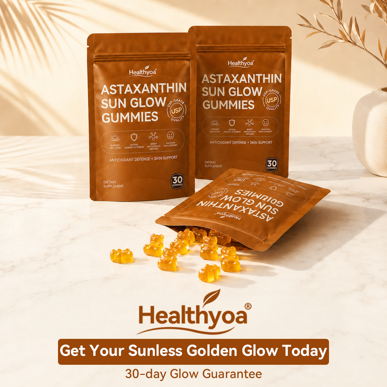 ✨Astaxanthin Sun Glow Gummies