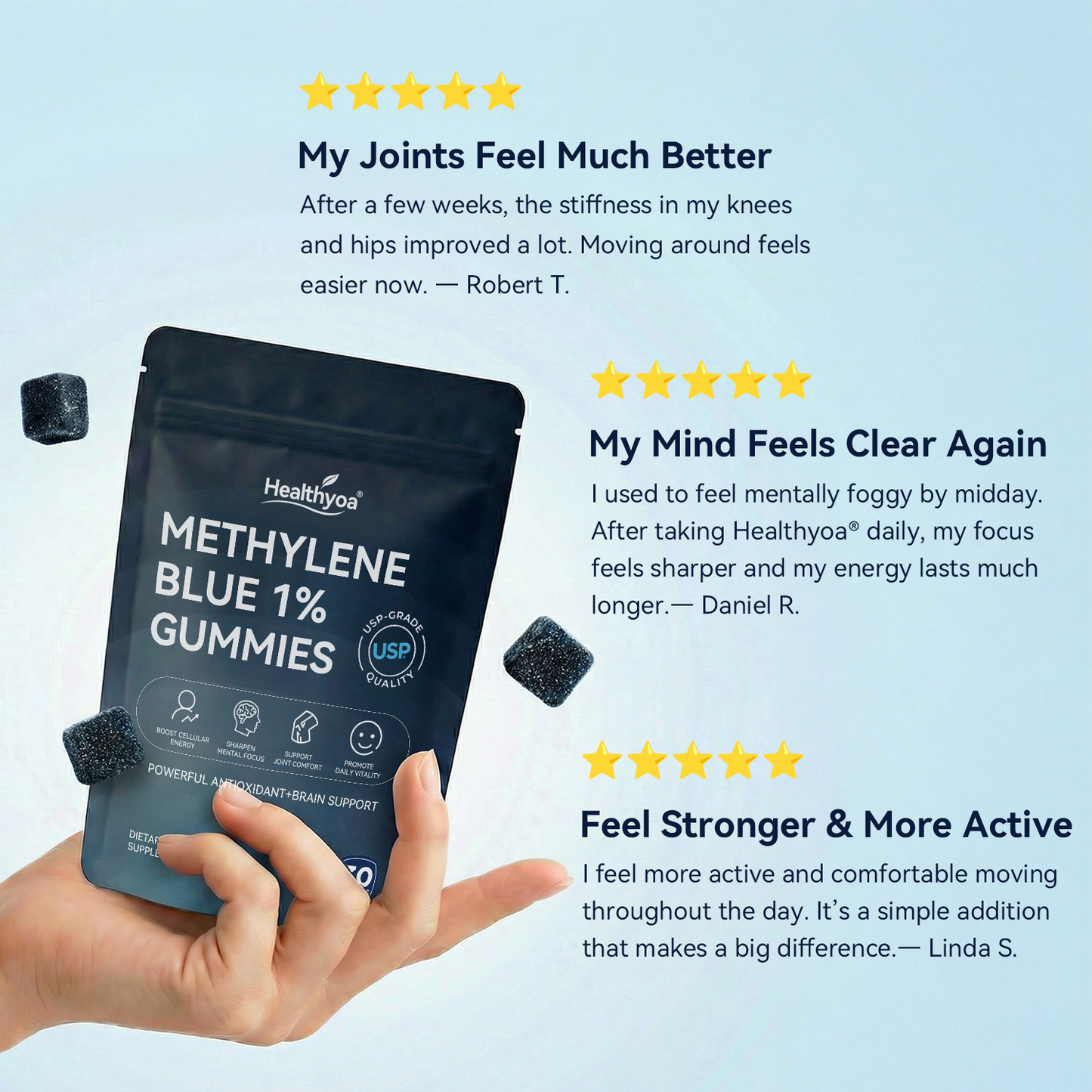 Blue Gummies - Move Easier. Feel Lighter. Live Freer.