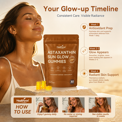 ✨Astaxanthin Sun Glow Gummies