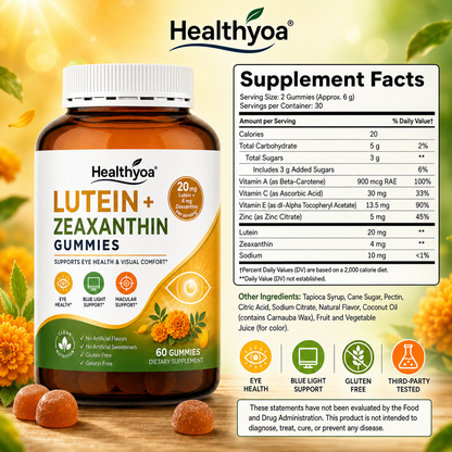 Lutein + Zeaxanthin Gummies