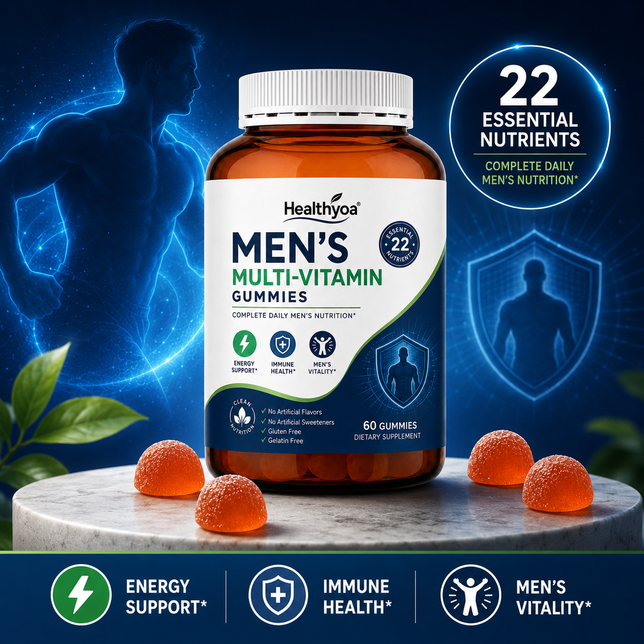 Men's Multi-Vitamin Gummies