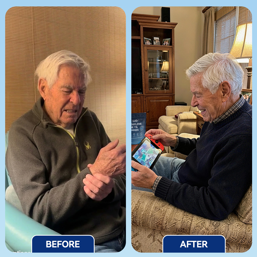 Methylene Blue Gummies.Relieve joint swelling.Arthritis.MS.Stroke.Neuropathy.Gout.Move Easier. Feel Lighter. Live Freer✅️Sugar-free💎VIP Offer-Save 40%Today